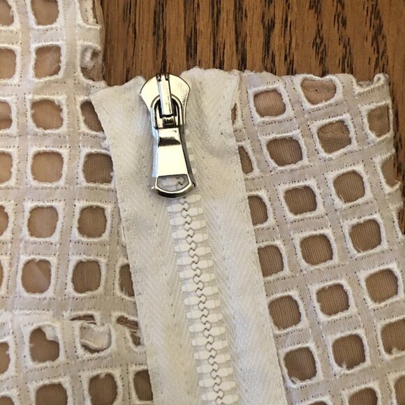 Spportmax Mesh Eyelet Drop Waist Dress Size 2 - Picture 5 of 10